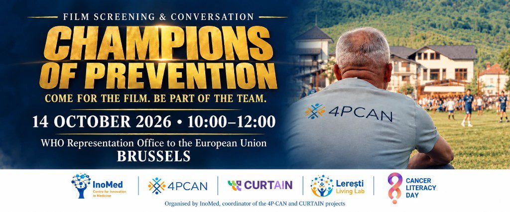 Champions of Prevention — film screening and conversation, 14 October 2026, Brussels